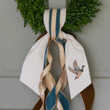 Mallard Wreath Sash
