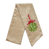 Mistletoe Wreath Sash