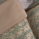 Christmas Stocking Made with Fortuny Farnese Frieze Fabric