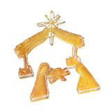 Acrylic Nativity Set