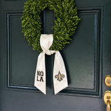 New Orleans Saints Wreath Sash