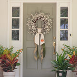 Shaded Pumpkin Wreath Sash