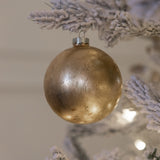 Gold Leaf Ornament Set