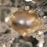 Gold Leaf Ornament Set