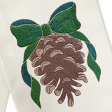 Seasonal Embroidered Hand Towel