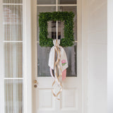 Hydrangea Wreath Sash - Pink