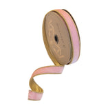 Thin Lush Velvet Ribbon - Light Pink