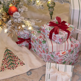 Handpainted Ornaments Wrapping Paper - 8 feet