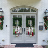 Santa Wreath Sash