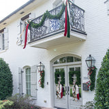 Santa Wreath Sash