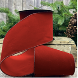 Red Suede Ribbon