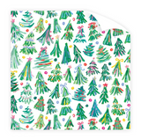 Dogwood Hill Jolly Trees Wrapping Paper Roll
