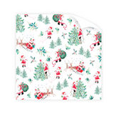 Dogwood Hill St. Nick Wrapping Paper Roll