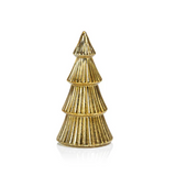 Antique Gold LED Antique Christmas Tree — 13 inches