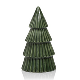 Green Ceramic Christmas Tree — 6.75