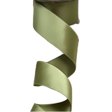 Moss Green Satin Ribbon - 2" x 27 yards