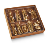 Gold Nativity Box Set - 5.5 inches