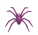 Glittered Spider Decorative Clip