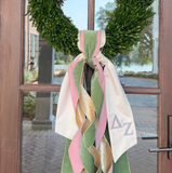Greek Alphabet Wreath Sash