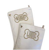 Ivory Christmas Stocking