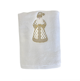 Seasonal Embroidered Hand Towel