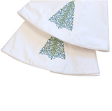 Ivory Cotton Sateen Tree Skirt