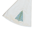 Ivory Cotton Sateen Tree Skirt