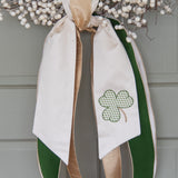St. Patrick's Day Wreath Sash
