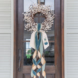 Stacked Pumpkin Wreath Sash