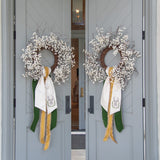 Mounted Stag Wreath Sash