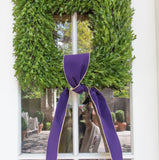 Purple Suede Ribbon - 4"