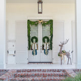 Christmas Tree Wreath Sash