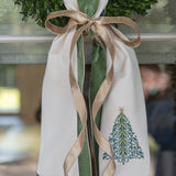Christmas Tree Wreath Sash