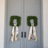 Mounted Stag Wreath Sash