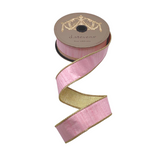 Pink Dupioni Ribbon - 1.5"