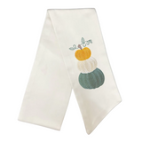 Stacked Pumpkin Wreath Sash