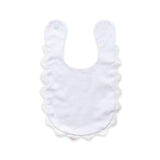 Scalloped Baby Bib