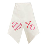 XO Valentine Wreath Sash