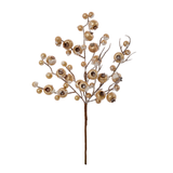 Metallic Gold Crabapple Pick