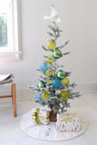 48" Flocked Pine Tree