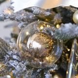 Double Glass Ball Ornament