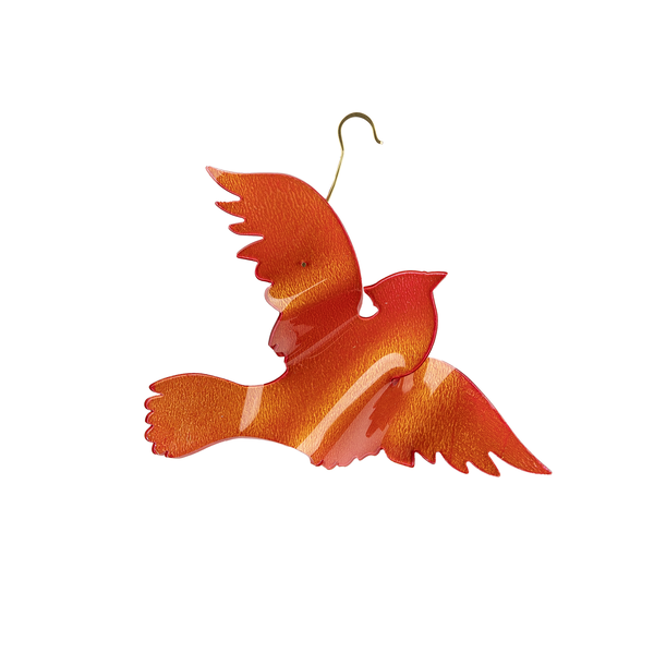 Cardinal with Birdhouse Ornament Cardinal with Birdhouse Ornament
