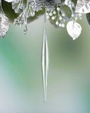 12" Icicle  Holiday Ornament (Set of 2)