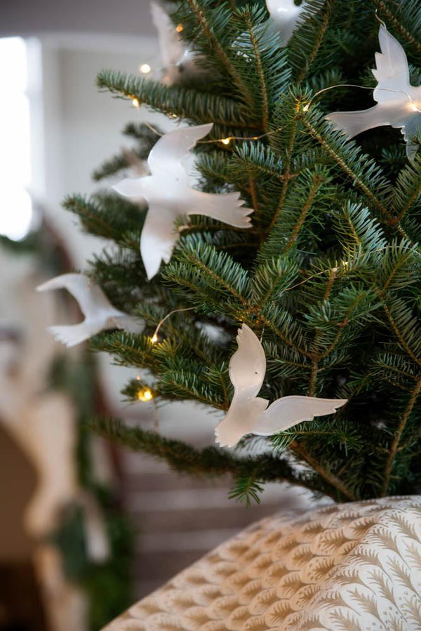 Acrylic Dove Christmas Ornaments by Brad Bourgoyne