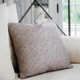 Square Gray Accent Pillow