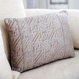 Rectangle Gray Accent Pillow