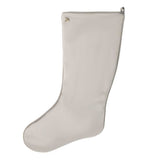 Light Gray Christmas Stocking