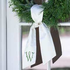 Tie One On: The story behind Fig & Dove's Wreath Sash - inRegister
