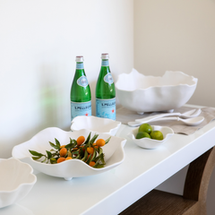 Large melamine serving sales bowl