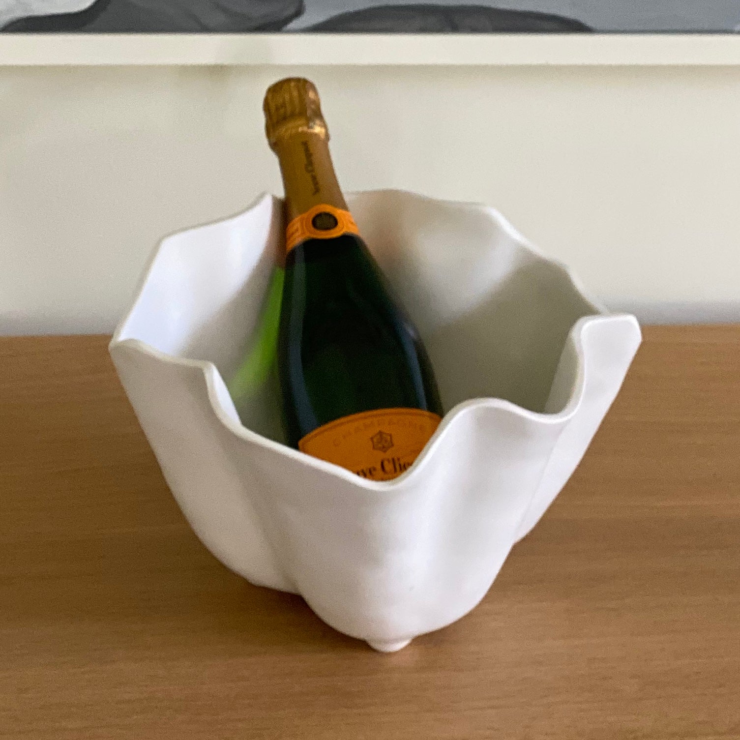 Ice Bucket with Handles on Both Sides Skull ice Bucket Small ice Cube  Container Beer Drink Champagne Cooler Acrylic,Practical